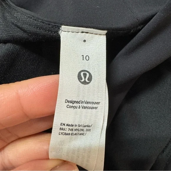 🖤 Lululemon Cut-Out Yoga Bra - Size 10 (New with Tags)​​​ - Picture 7 of 13